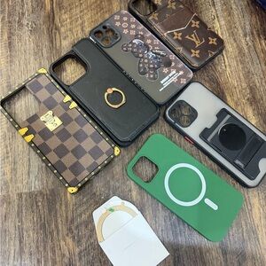 Set of 6 used cases No brand